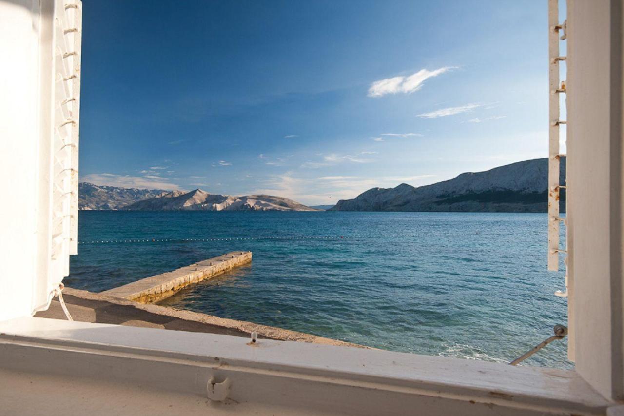 Erste Reihe Zum Meer Baška Eksteriør bilde